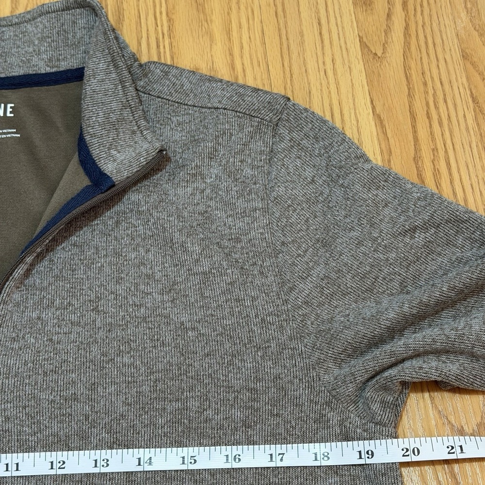 Rhone Commuter 1/4 Zip Sweater Men's M Gray Performance Golf Hiking - Picture 4 of 9
